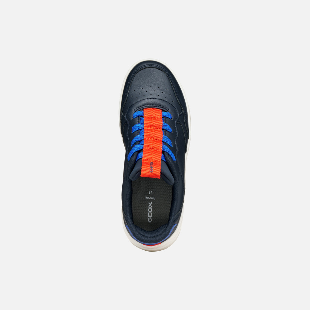 Geox Geox Jr Washiba Runner Navy/Red