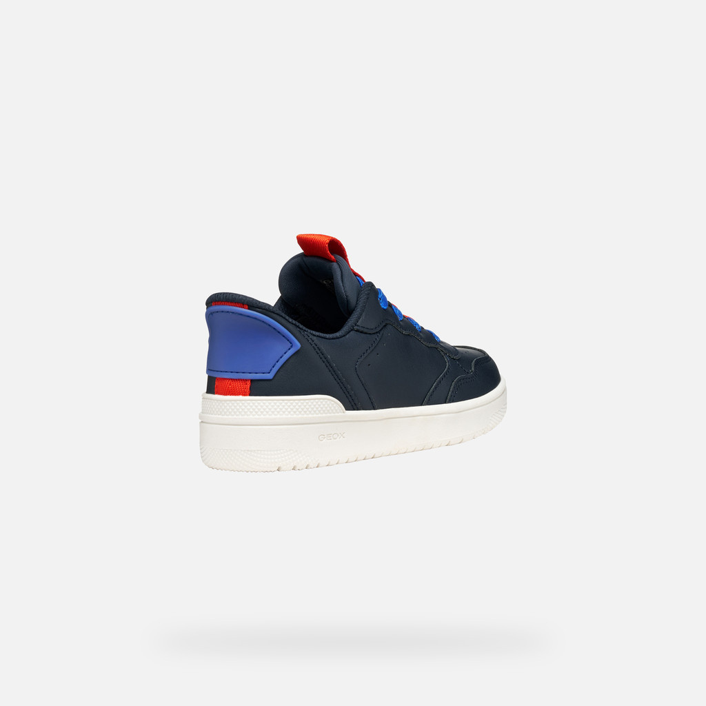 Geox Geox Jr Washiba Runner Navy/Red