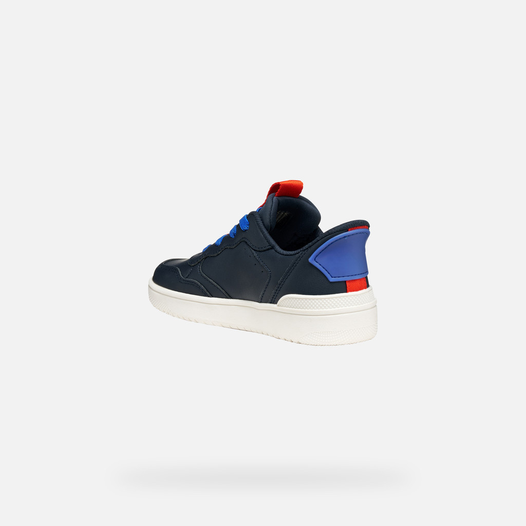 Geox Geox Jr Washiba Runner Navy/Red