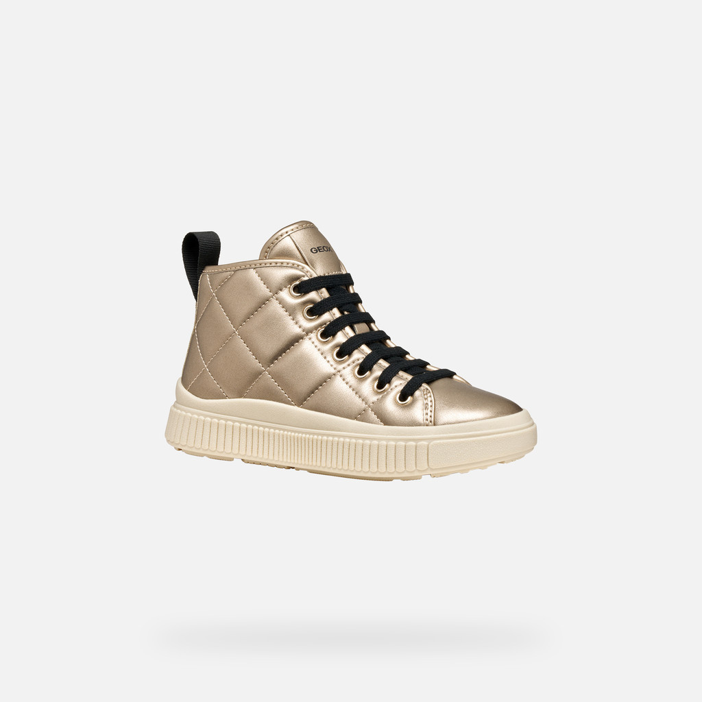 Geox Geox Jr Laquinny Runner Platinum