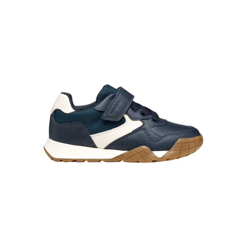 Geox Geox Jr Rann Runner Navy/Lt Ivory