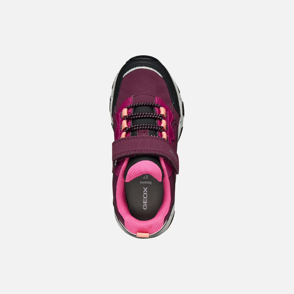Geox Geox Jr Magnetar Runner Bordeaux