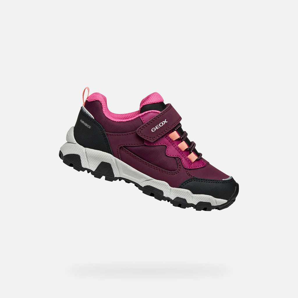 Geox Geox Jr Magnetar Runner Bordeaux