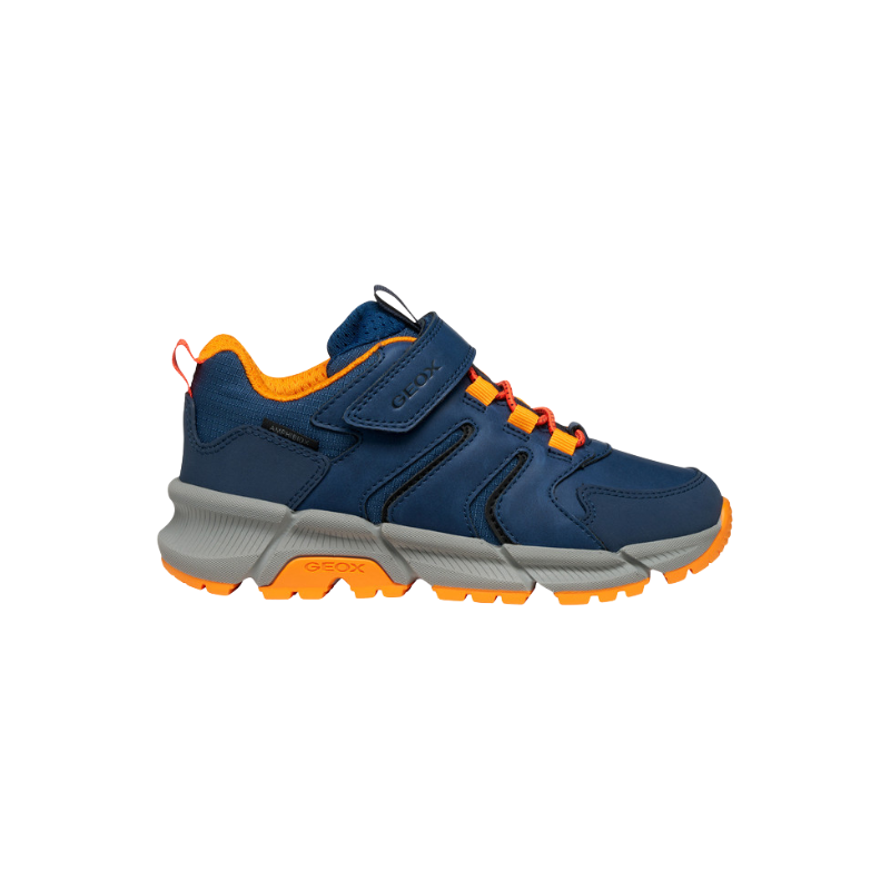 Geox Geox Jr Flexyper Runner Denim/Orange
