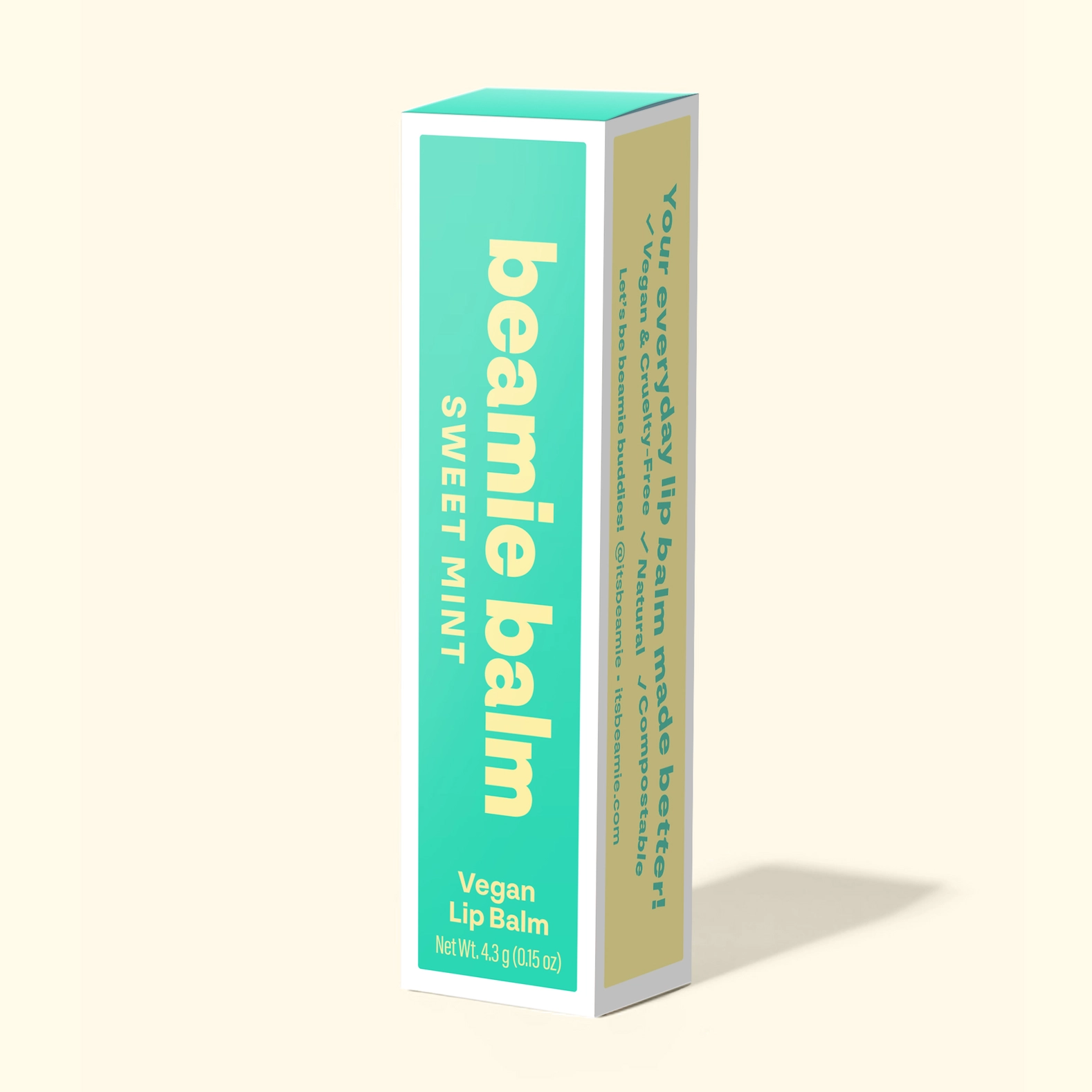 Beamie Balm Beamie Balm Vegan Lip Balm Sweet Mint