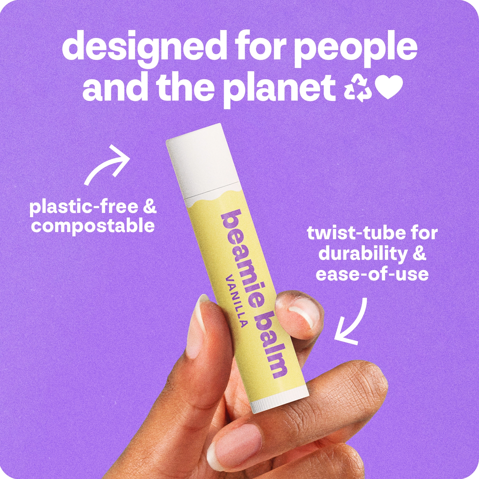 Beamie Balm Beamie Balm Vegan Lip Balm Vanilla