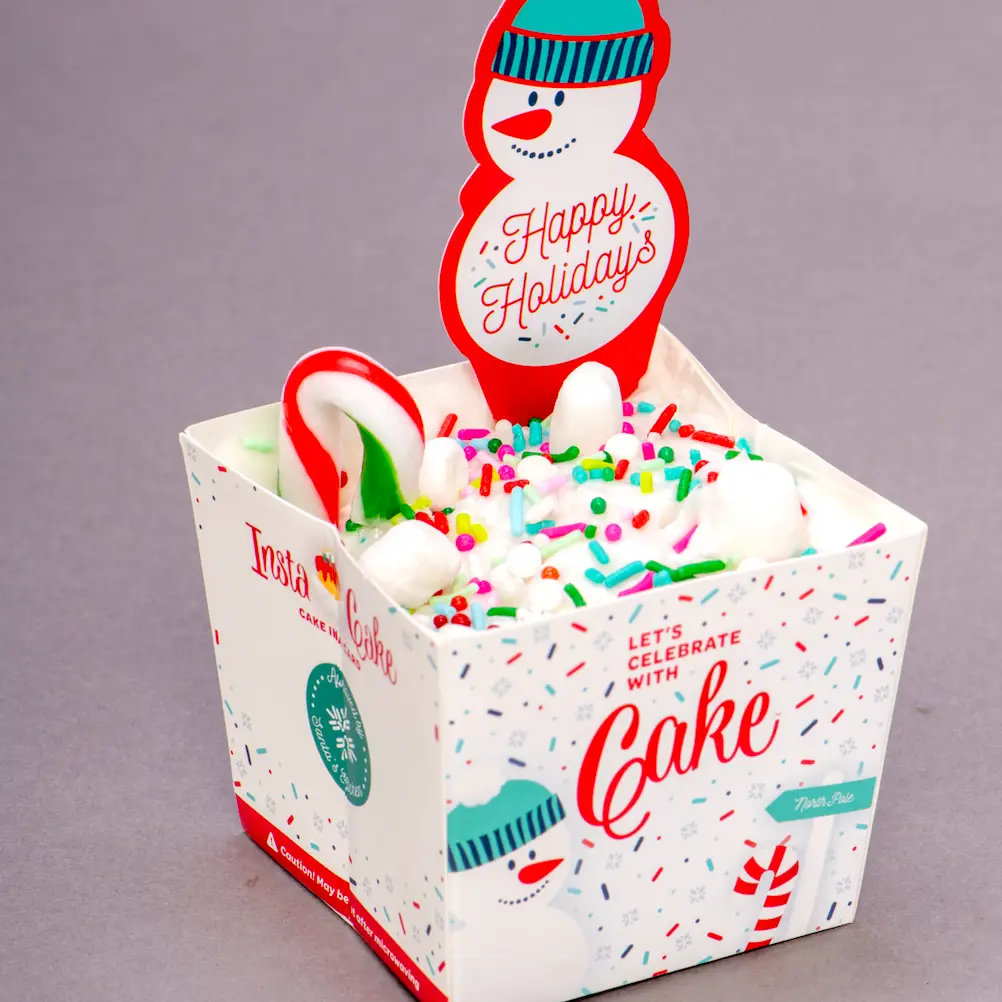 InstaCake Cards InstaCake Cards *GF* Hot Chocolate Brownie Cake Kit w/ Marshmallow Frosting