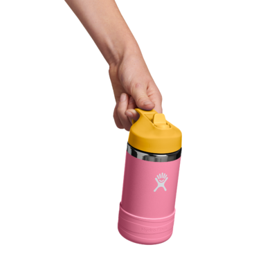 Hydro Flask Hydro Flask 12 Oz Kids Wide Mouth Straw Cap And Boot Dahlia