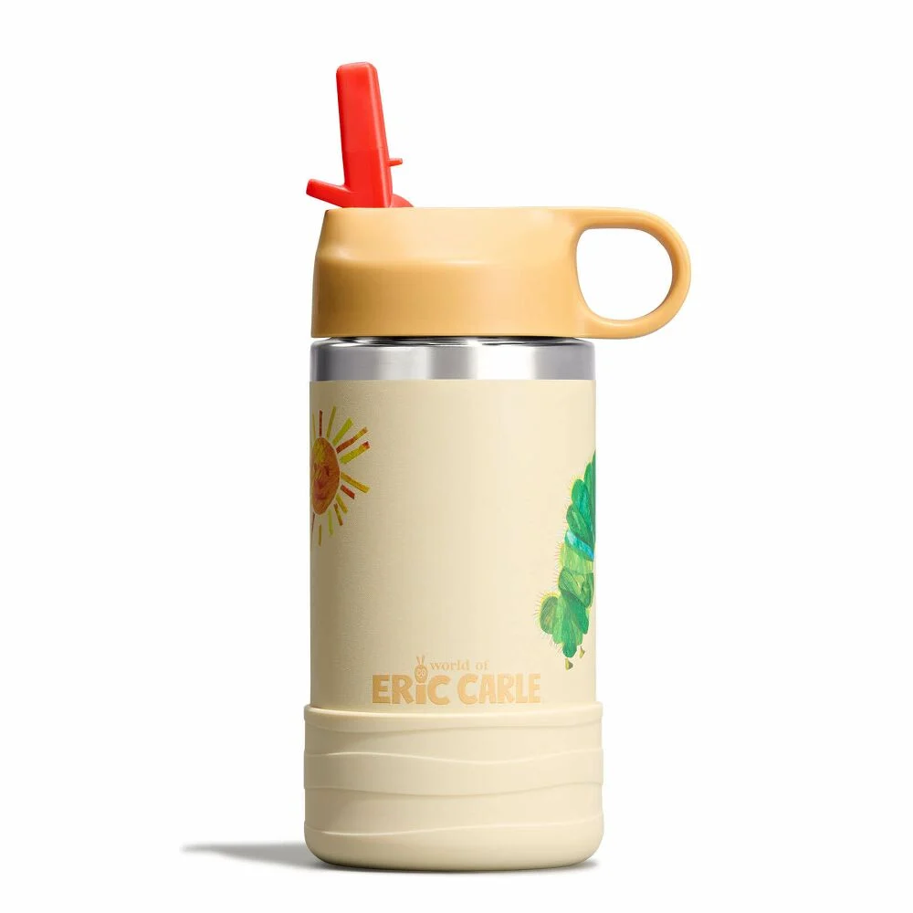 Hydro Flask Hydro Flask 12 Oz Kids Wide Mouth Straw Cap And Boot Hungry Caterpillar