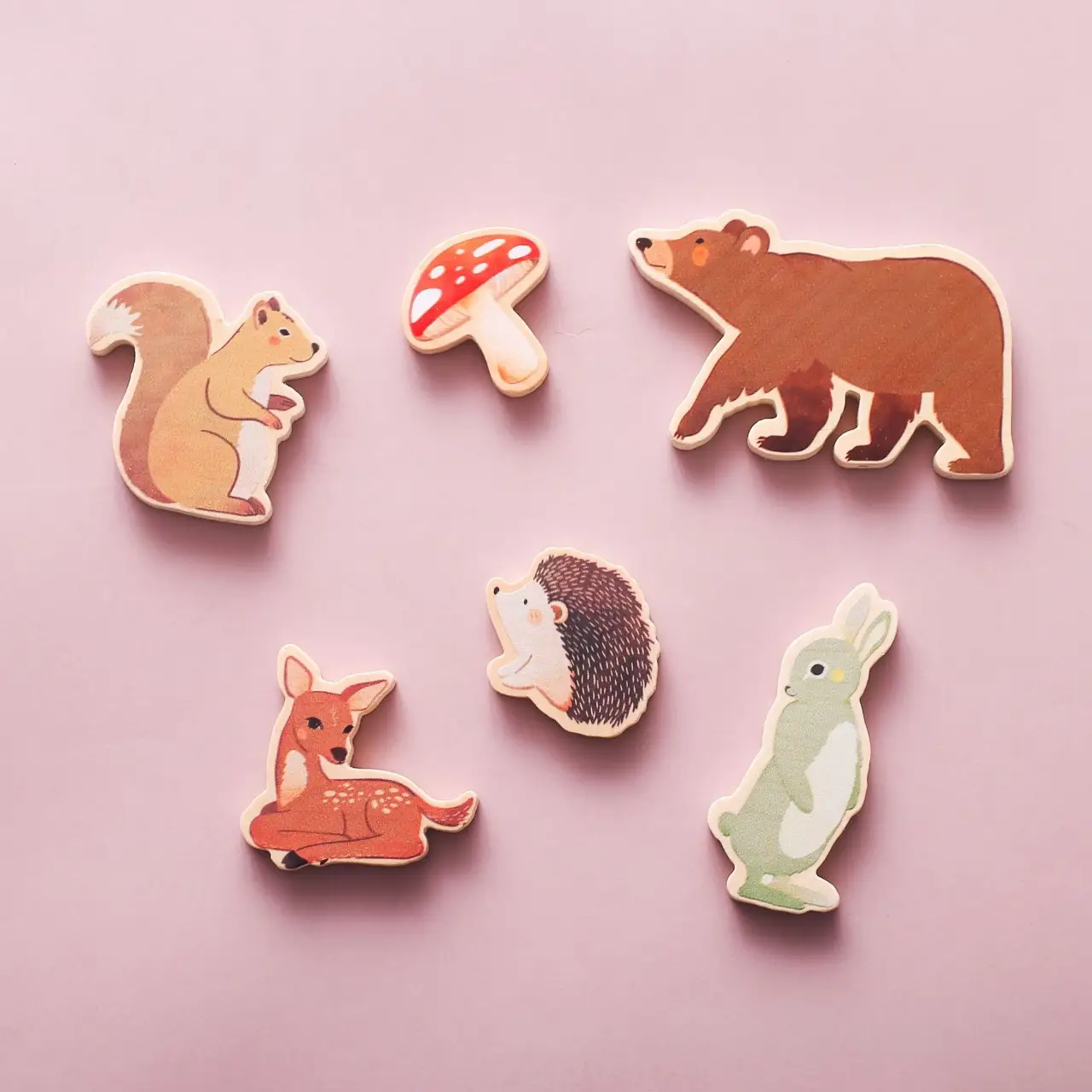 Peaks & Valleys Baby Peaks and Valleys Baby Wooden Puzzle Woodland Friends