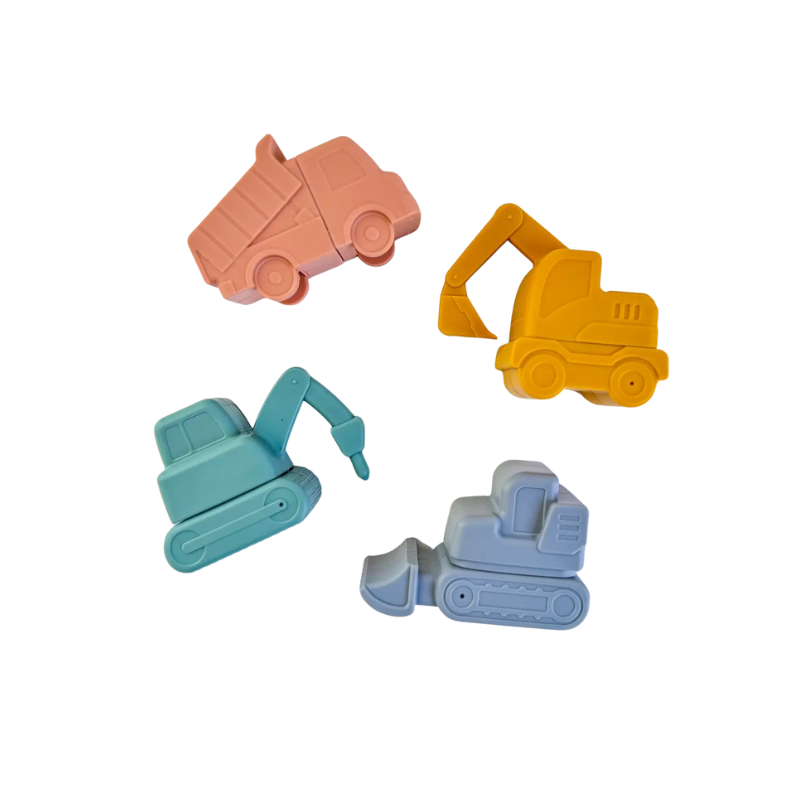 Peaks & Valleys Baby Peaks & Valleys Baby Construction Bath Toys Primary