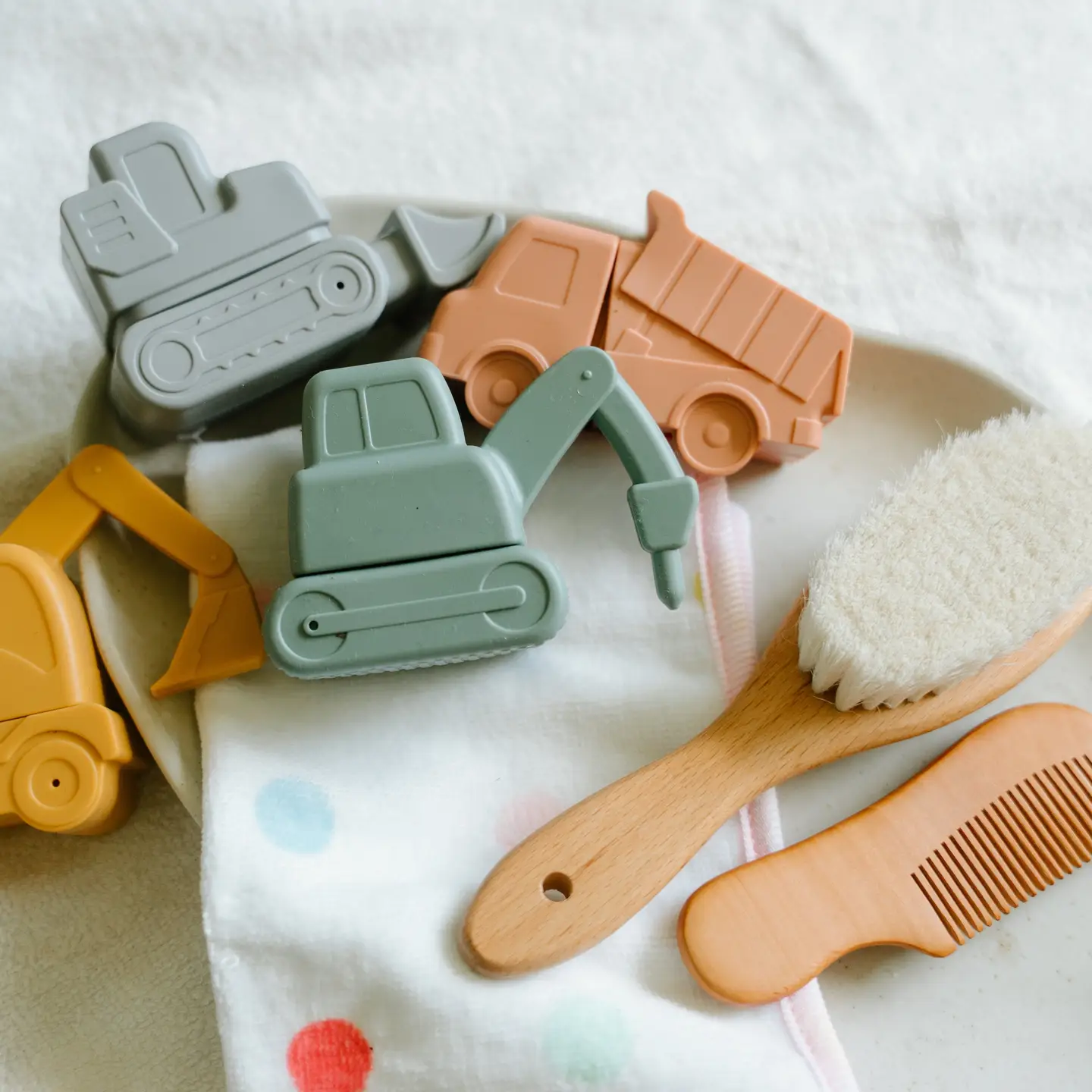 Peaks & Valleys Baby Peaks & Valleys Baby Construction Bath Toys Primary