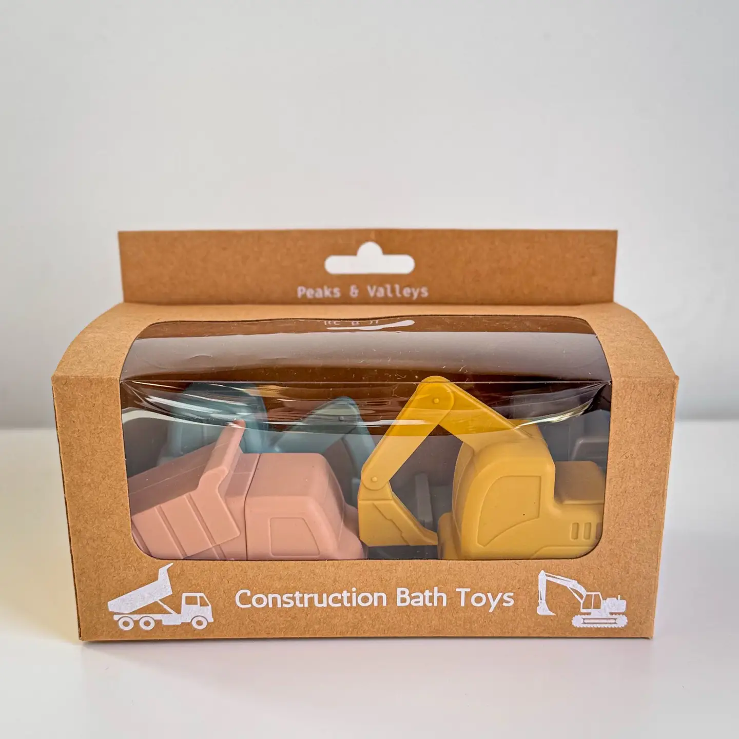Peaks & Valleys Baby Peaks & Valleys Baby Construction Bath Toys Primary