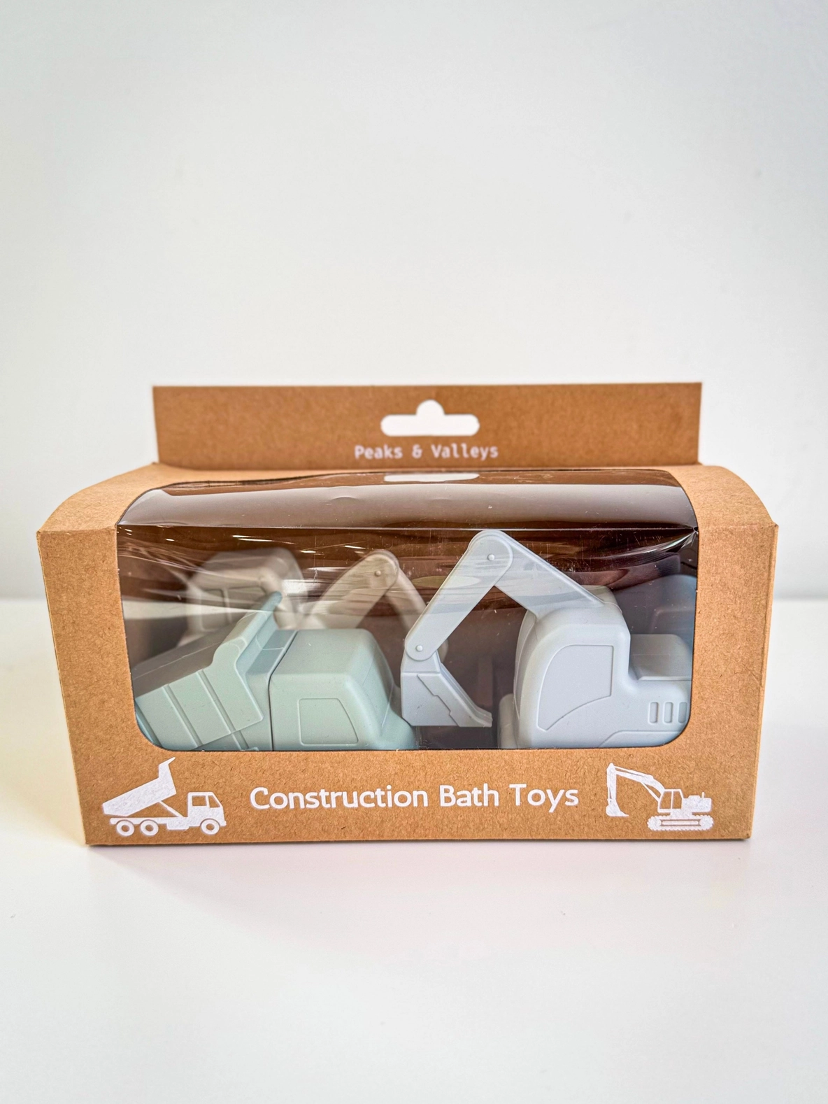 Peaks & Valleys Baby Peaks & Valleys Baby Construction Bath Toys Pastel