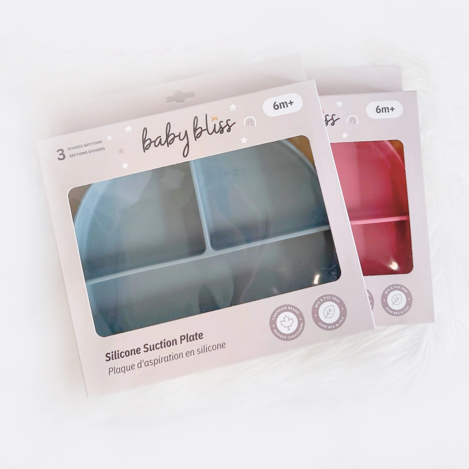 Baby Bliss Baby Bliss Silicone Suction Plate