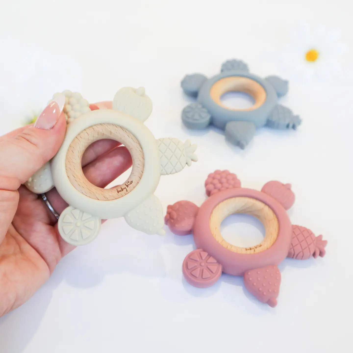 Baby Bliss Baby Bliss Fruit Teether Ring