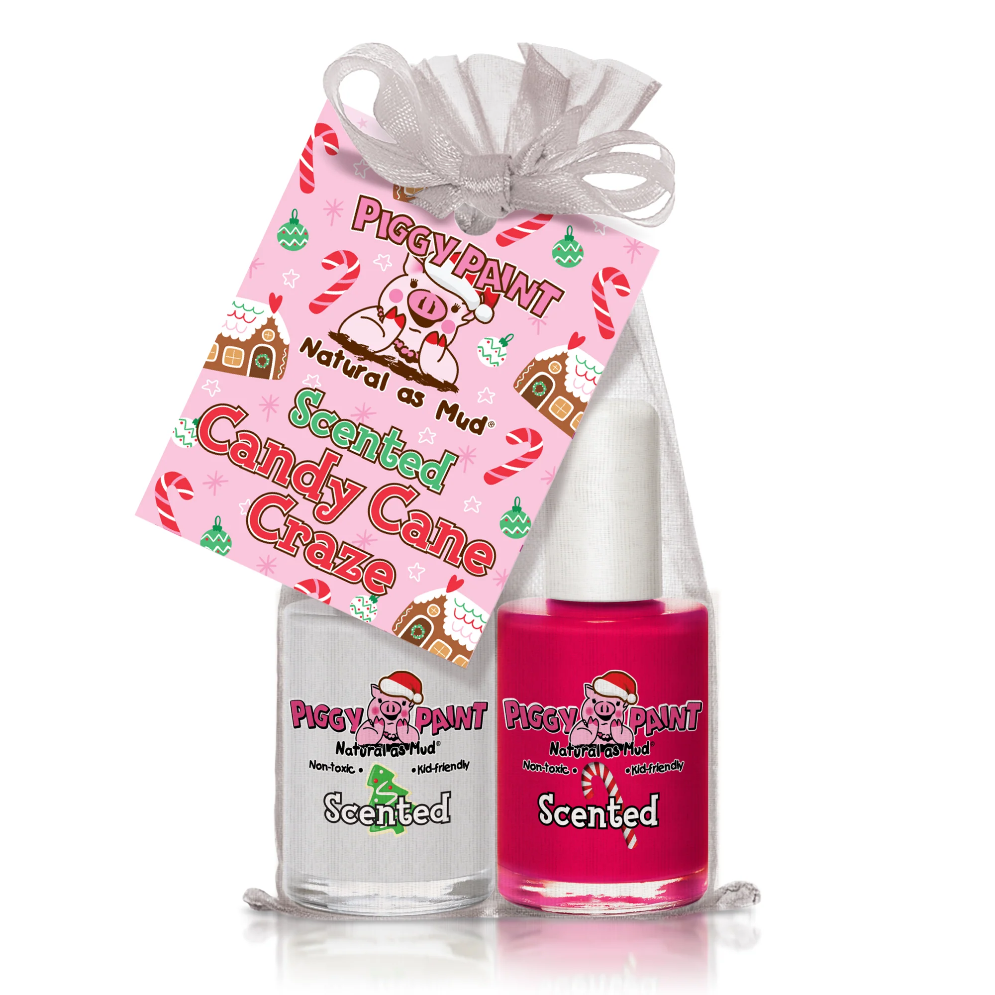 Piggy Paint Piggy Paint Scented Candy Cane Craze Gift Set