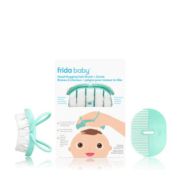 Baby Frida Frida Baby Head-Hugging Hairbrush & Styling Comb Set