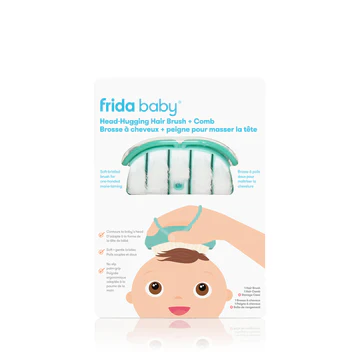 Baby Frida Frida Baby Head-Hugging Hairbrush & Styling Comb Set