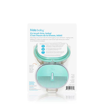 Baby Frida Frida Baby Head-Hugging Hairbrush & Styling Comb Set