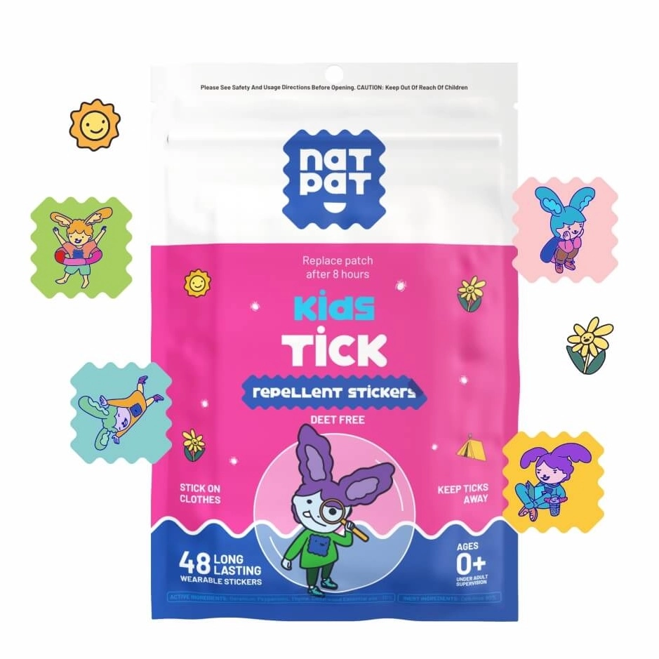 NATPAT NatPat Trailpatch Tick Repellent Stickers