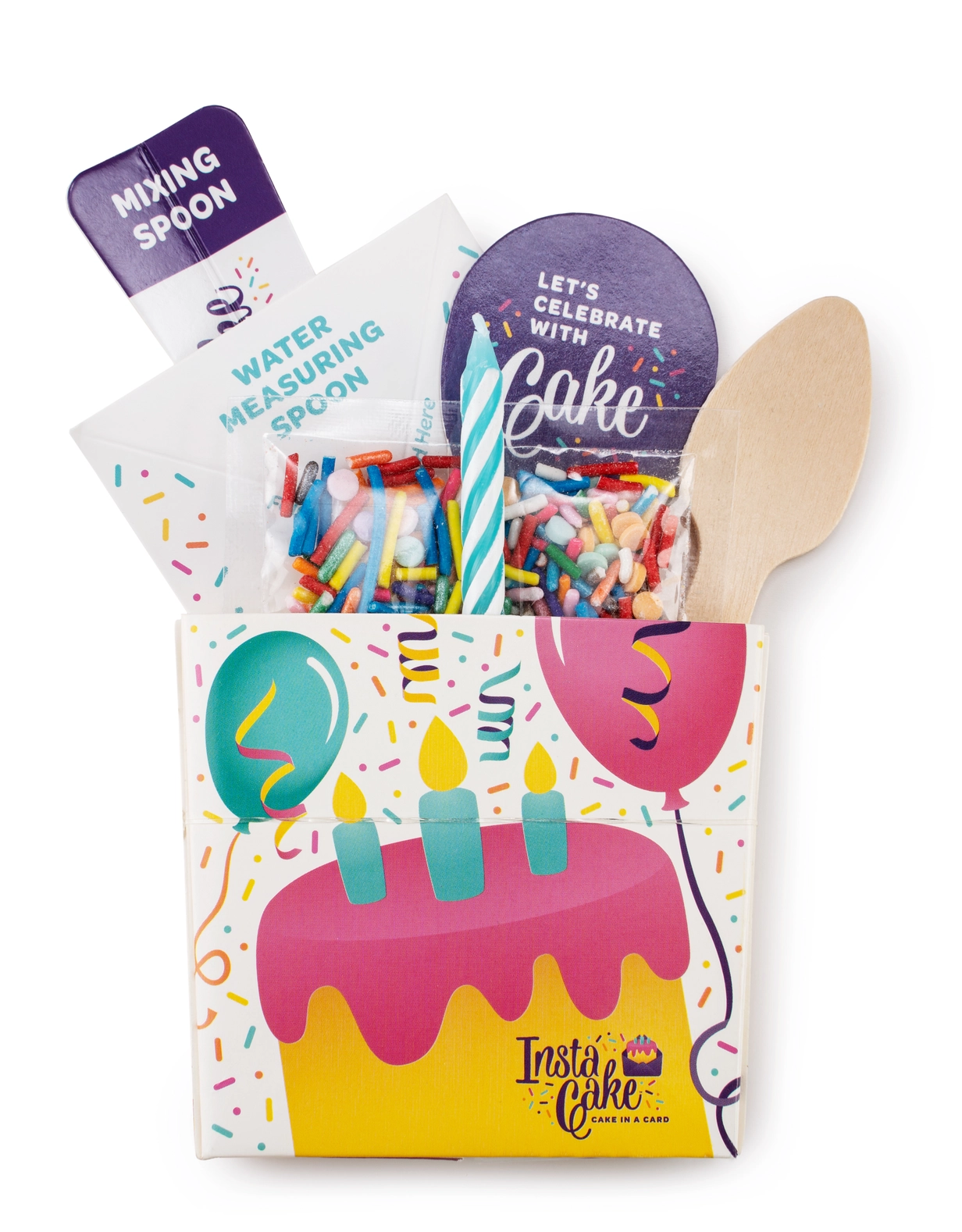 InstaCake Cards InstaCake Cards Celebration Cake Kit Double Chocolate