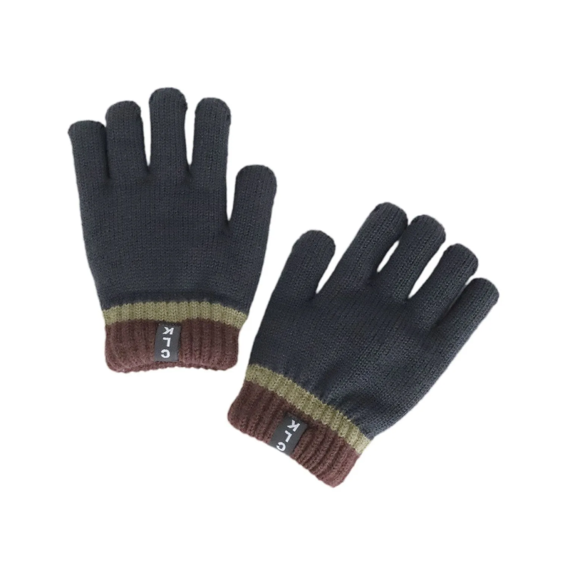 CaliKids CaliKids Knit Gloves Black Ink
