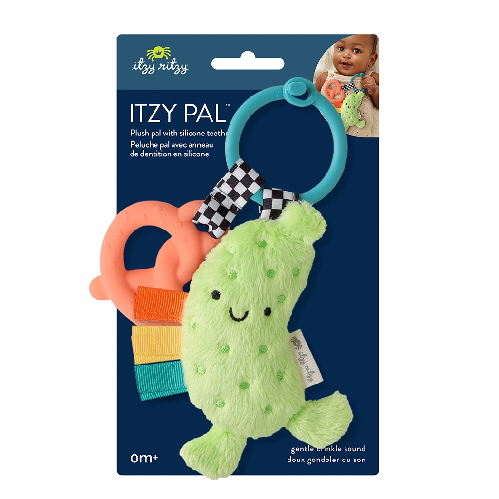 Itzy Ritzy Itzy Ritzy Pal Plush Teether Pickle 0M+