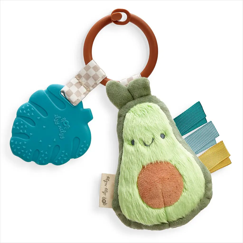 Itzy Ritzy Itzy Ritzy Pal Plush Teether Avocado 0M+
