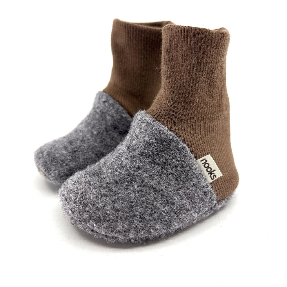 Nooks Nooks Pre-Walking Soft Wool Booties Mini