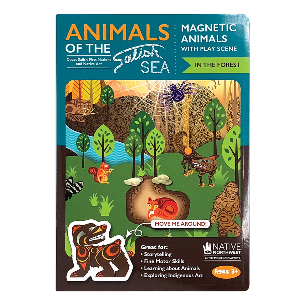 Native Northwest Native Northwest Magnetic Animals of the Salish Sea In the Forest