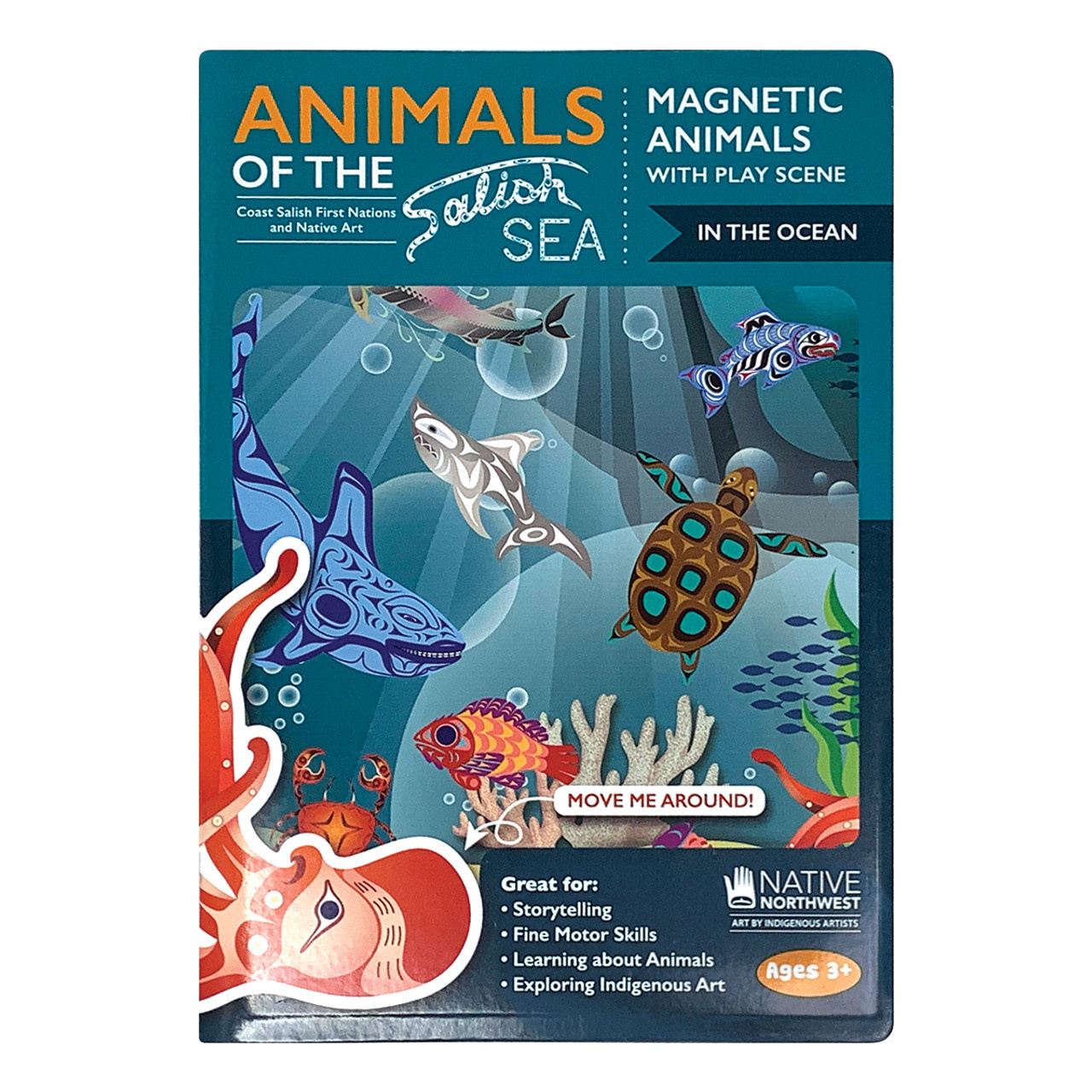 Native Northwest Native Northwest Magnetic Animals of the Salish Sea In the Ocean