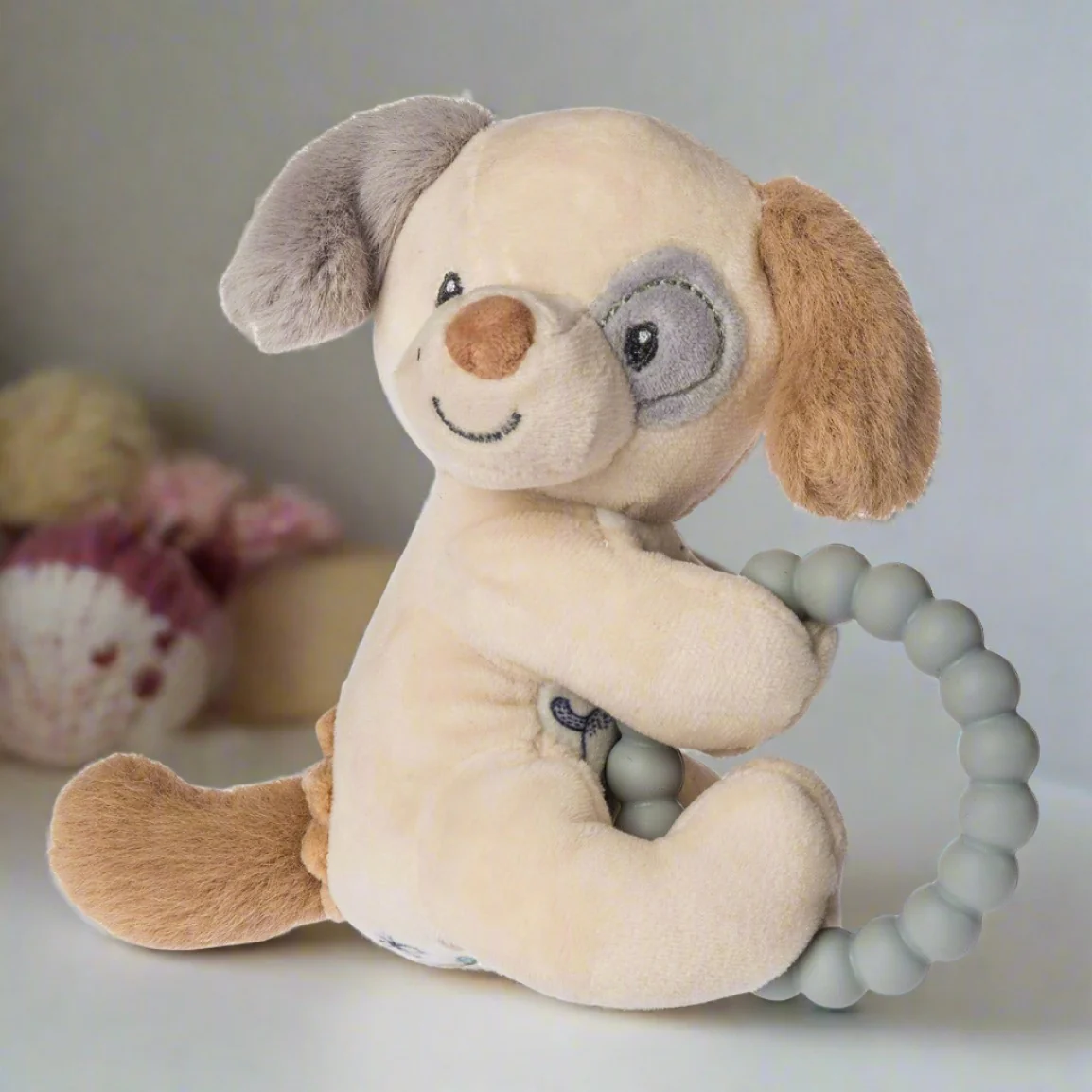 Mary Meyer Mary Meyer Teether Rattle Sparky Puppy 6"