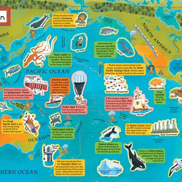 Barefoot Books Books Barefoot Books World Atlas Sticker Book