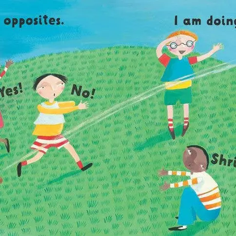 Barefoot Books Books Outdoor Opposites Paperback with Audio & Video