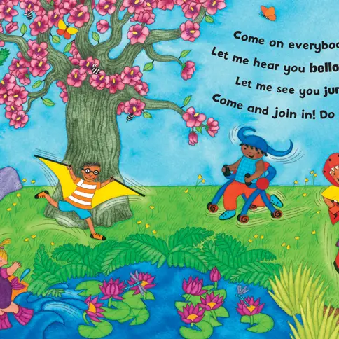 Barefoot Books Books Dinosaur Rap Paperback with Audio & Video