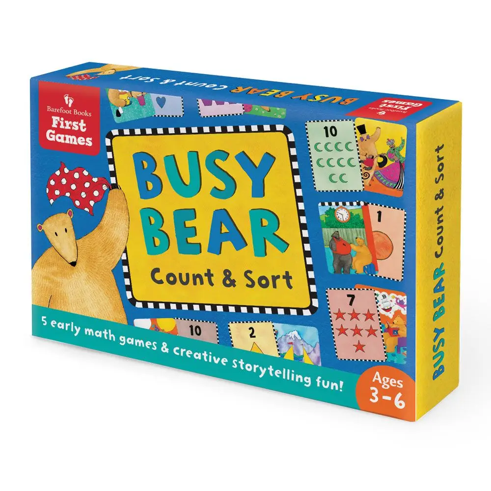 Barefoot Books Busy Bear Count and Sort Game