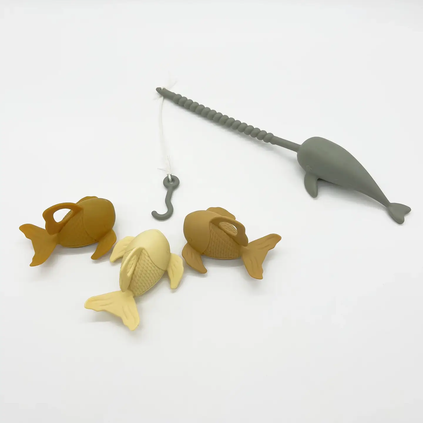 Peaks & Valleys Baby Peaks & Valleys Baby Fishing Bath Toy Pebble