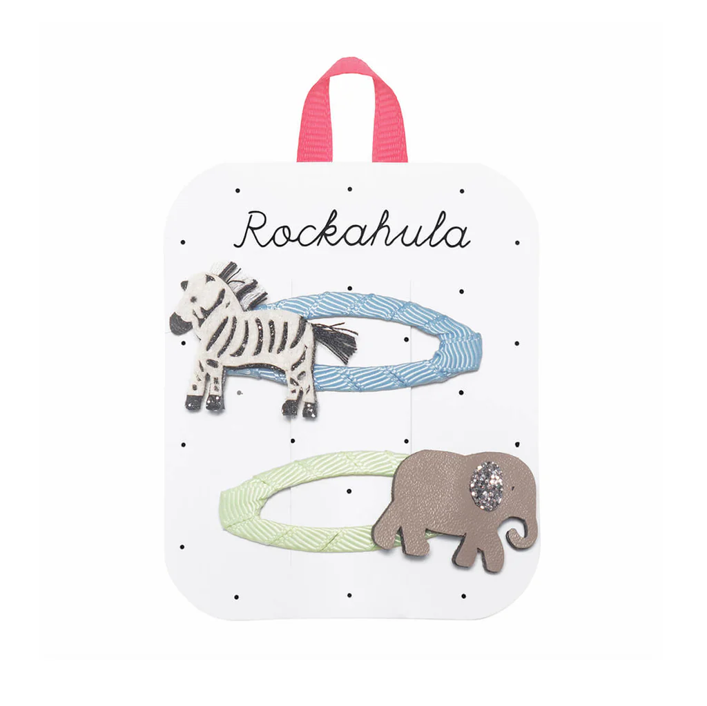 Rockahula Rockahula Hair Clips Safari Friends