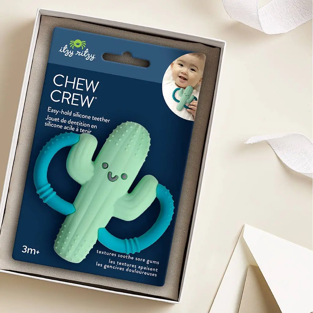 Itzy Ritzy Itzy Ritzy Chew Crew Cactus