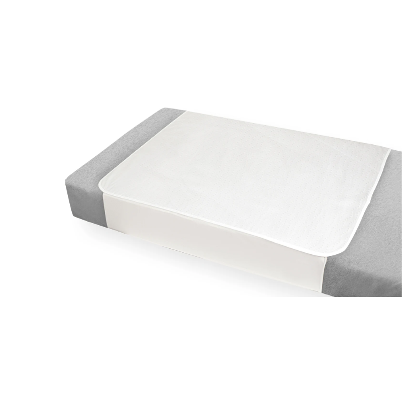 Kushies Kushies Crib to Twin Bed Pad w/ Tuck Sides White