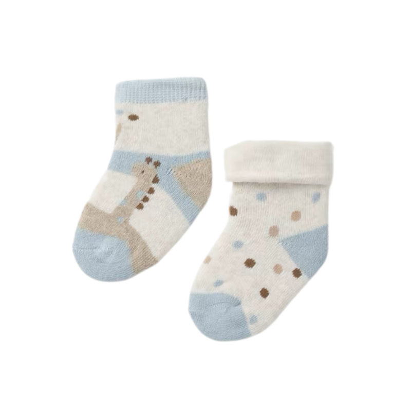 Mayoral Mayoral 4pc Socks Set Polar Blue