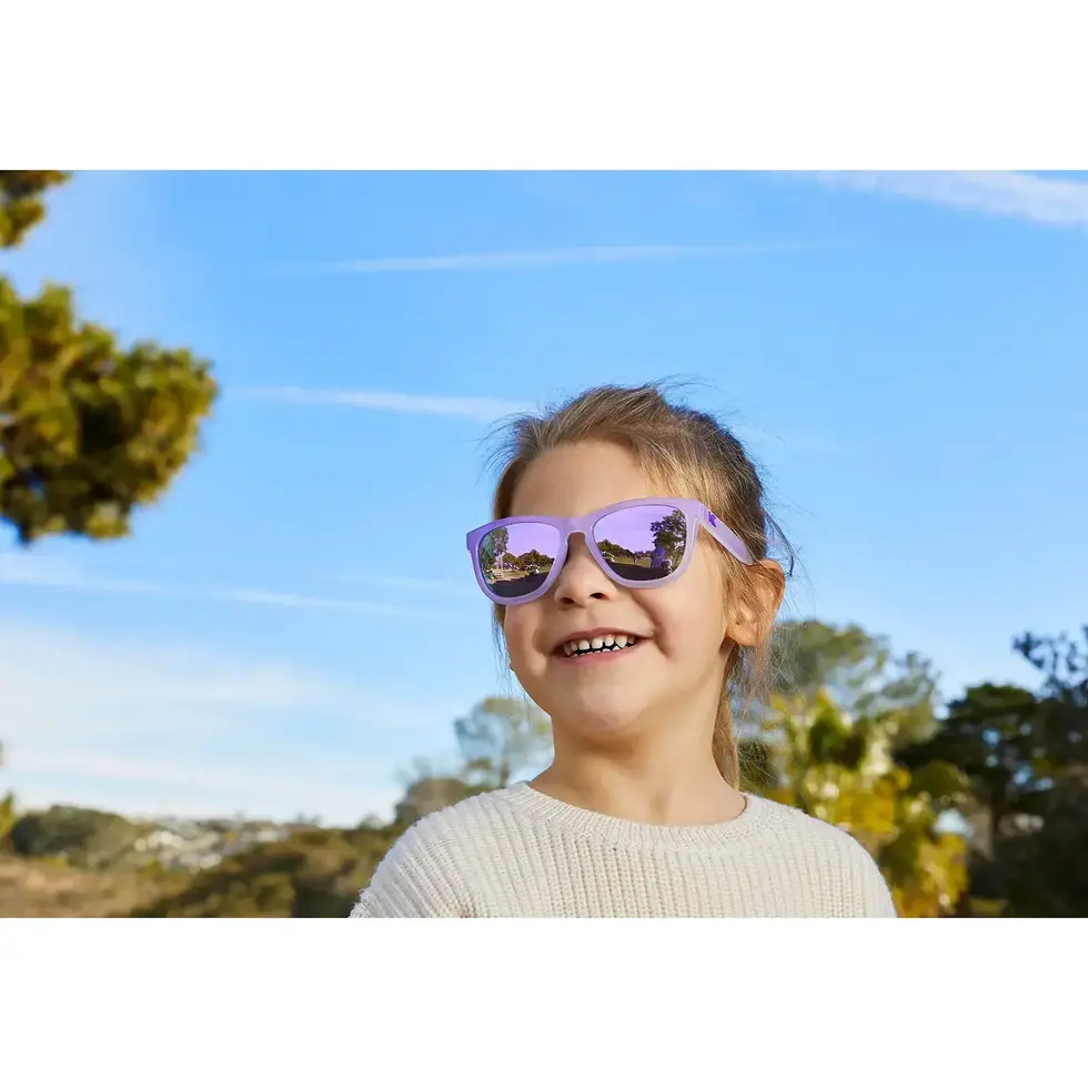 Knockaround Knockaround Polarized Sunglasses Grape Jellyfish 2-10Y