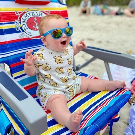 Knockaround Knockaround Kids Polarized Sunglasses Rainbow Blues 2-10Y