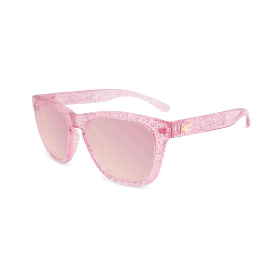 Knockaround Knockaround Kids Polarized Sunglasses Pink Sparkle 2-10Y