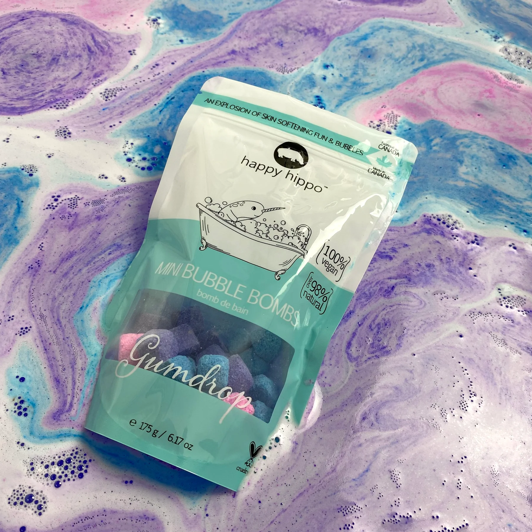 Happy Hippo Bath Happy Hippo Swamp Water Mini Bubble Bombs