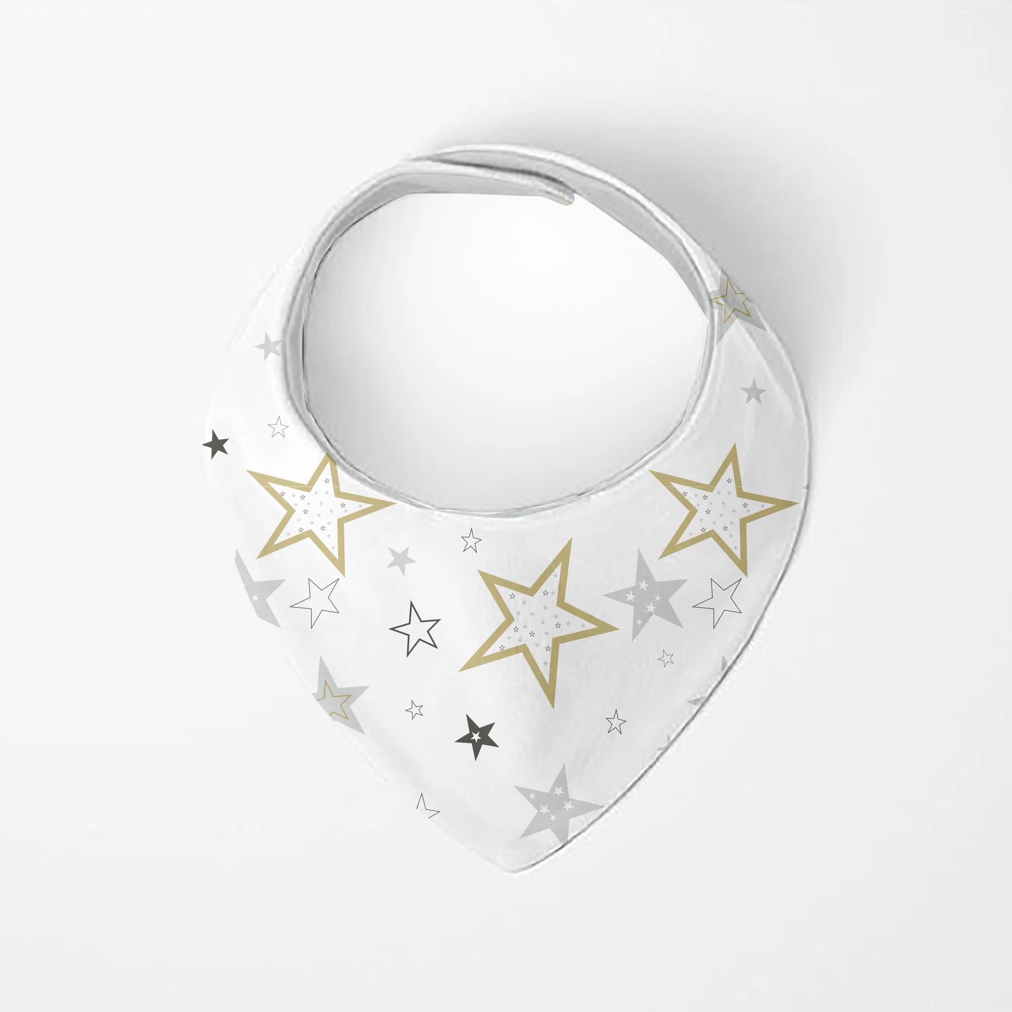 Kushies Kushies Dribble Bib Bandana Star 2pk 6m+