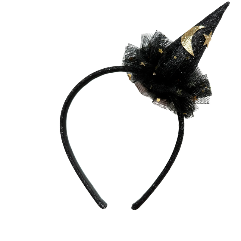 Rockahula Rockahula Halloween Headband Witches Hat