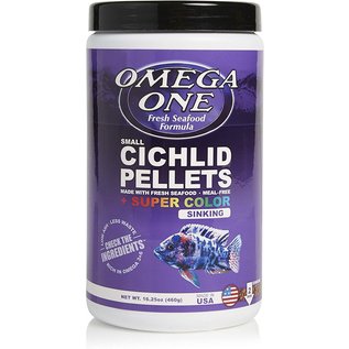 Omega One Cichlid Pellets Super Color Small 2mm