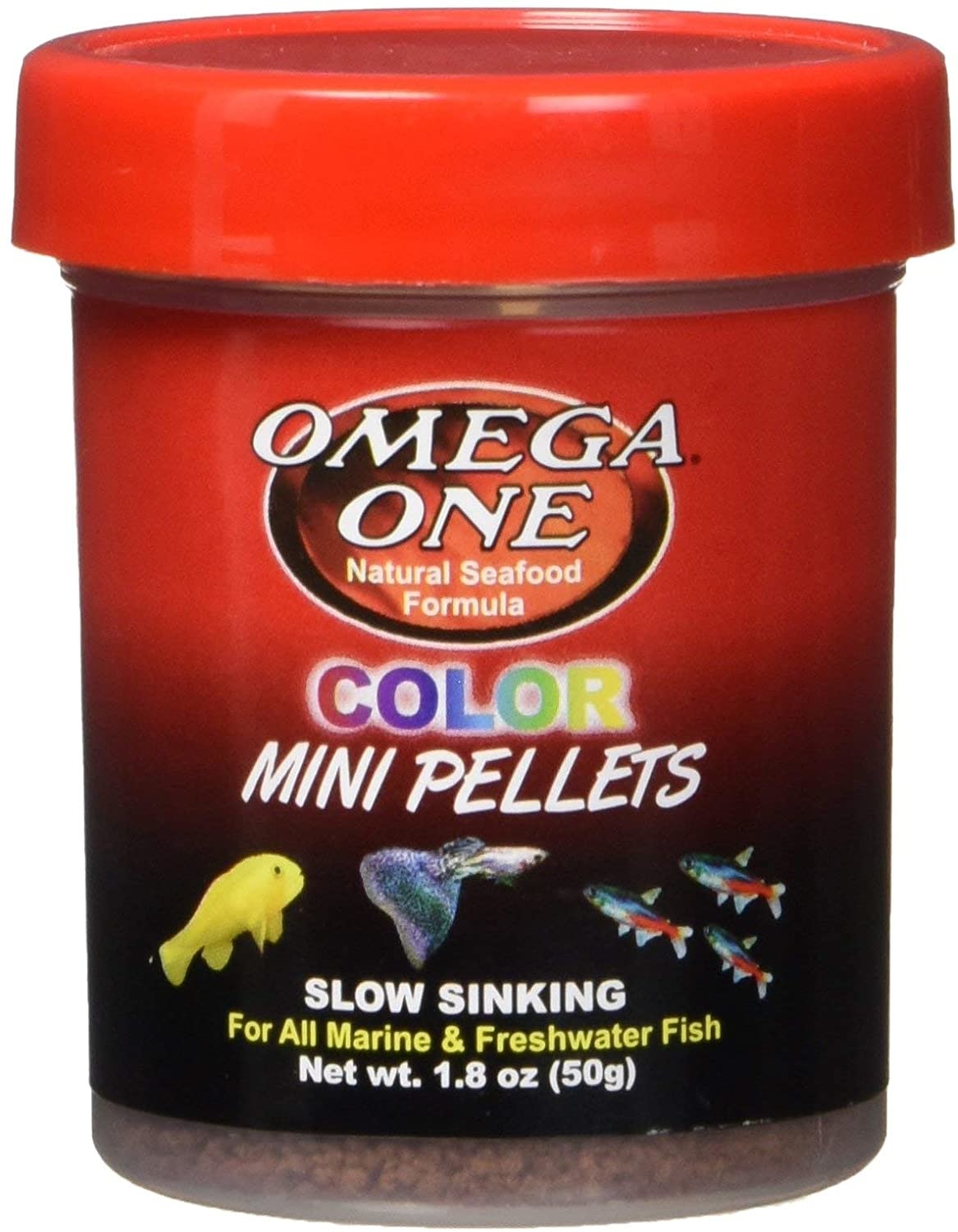 Omega One Color Pellets - Sinking - Mini - Bobby G's Pro Aquarium